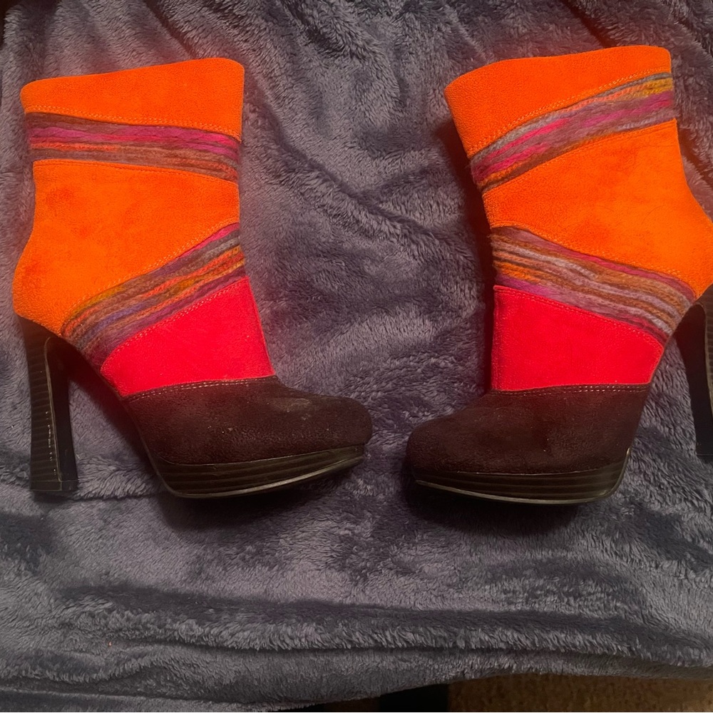 Fashion High Heel Boots - 7.5 - Picture 2 of 10